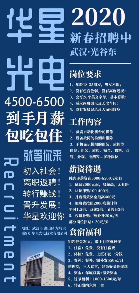 华新光电最新招聘信息及其相关解读