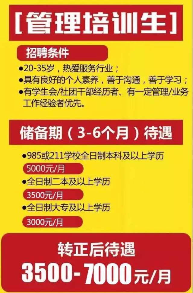 社旗万德隆最新招聘启事