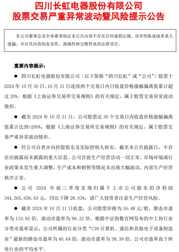 四川长虹重组已成定局，国际释义、解释及落实